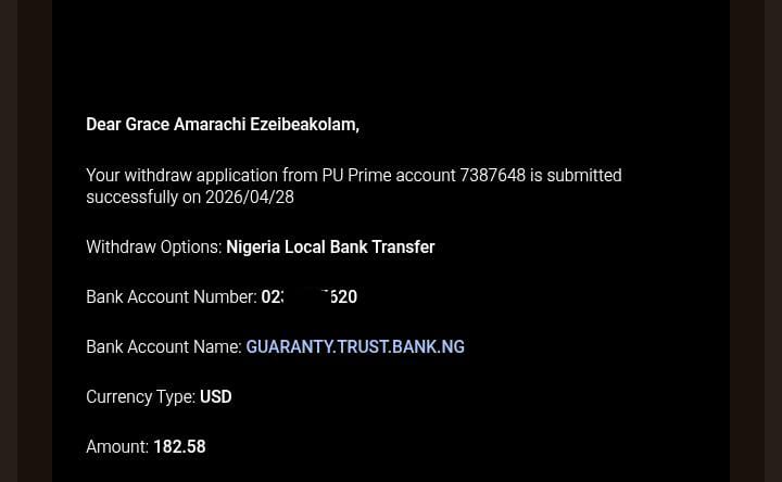Grace withdrawal proof